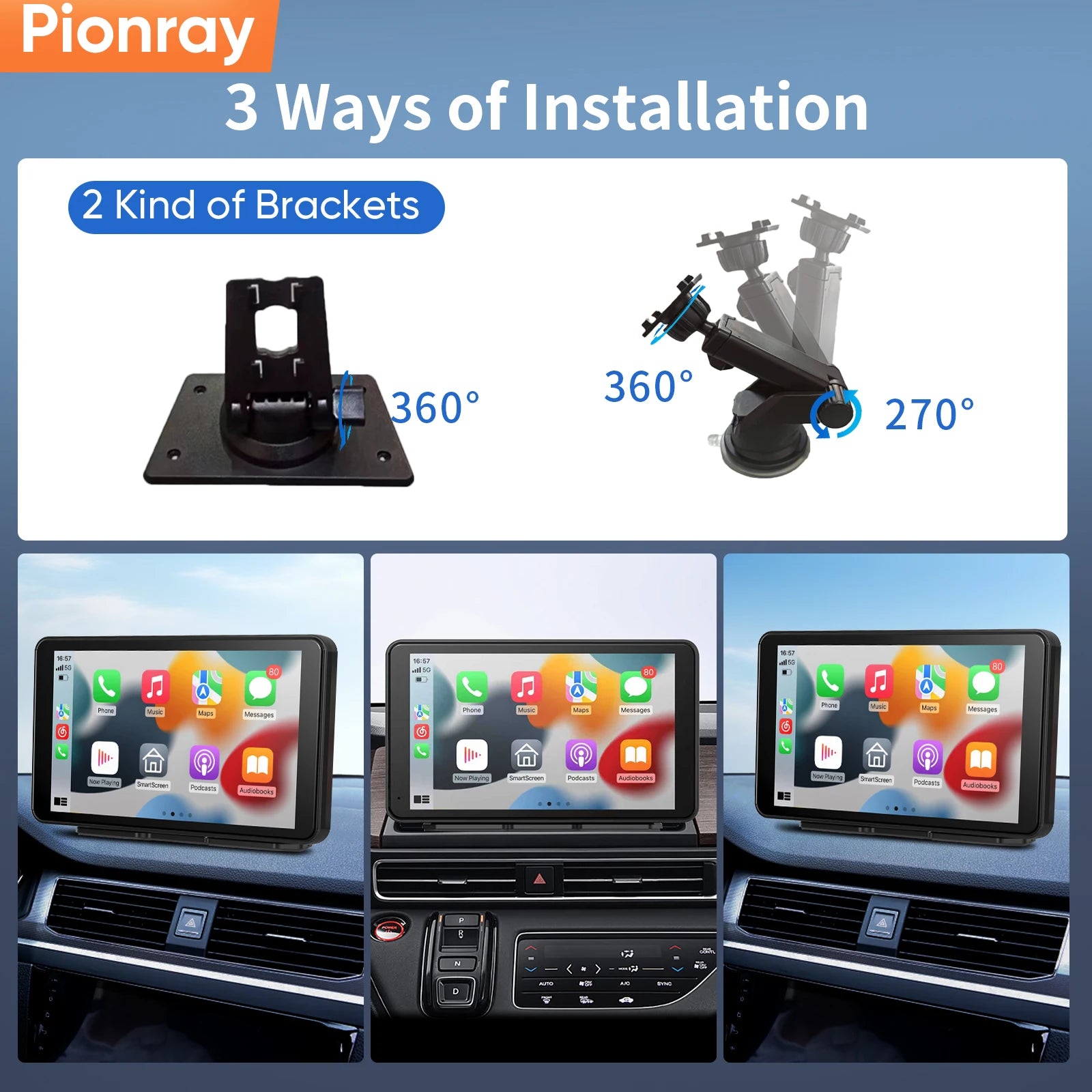 Portable Wireless Car Screen