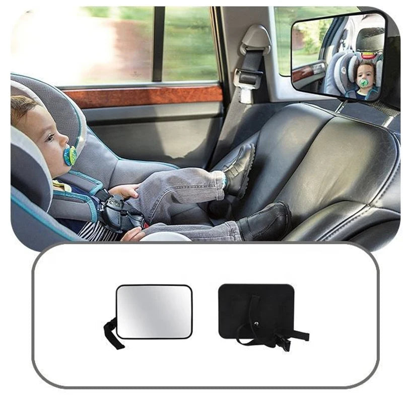 Wide-Angle Baby Safety Mirror
