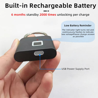 Titan-Guard Biometric Lock