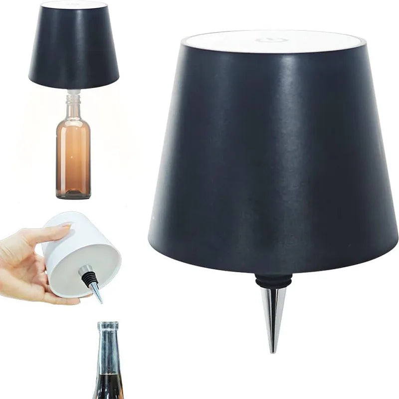 3 Colors Dimmable Bottle Lamp