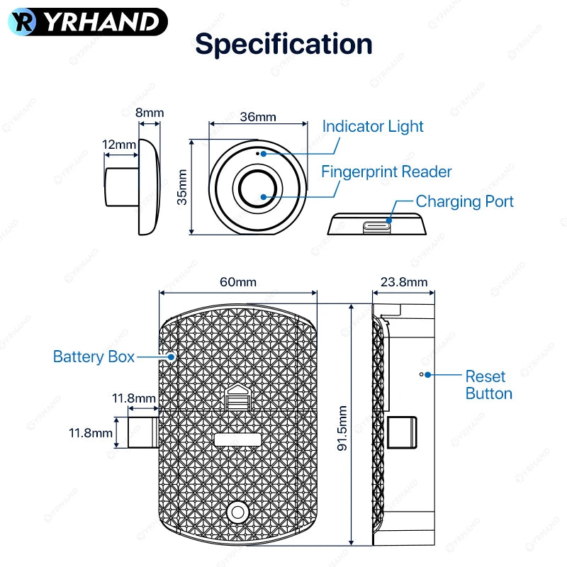 Smart-Lock Cabinet Pro