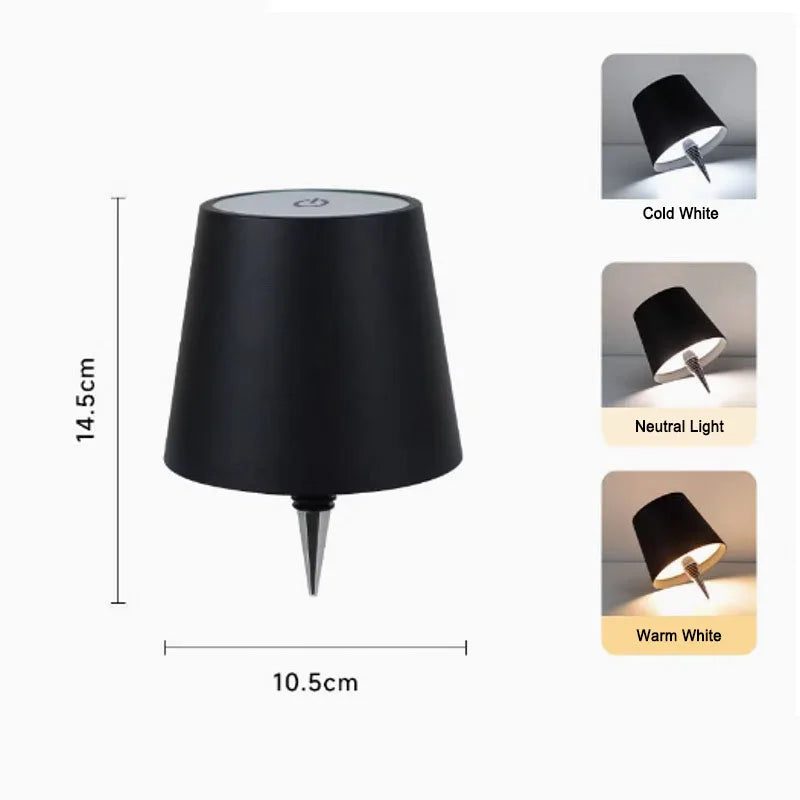 3 Colors Dimmable Bottle Lamp